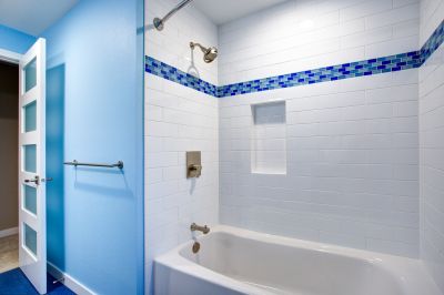 Colorful Accent Bathrooms